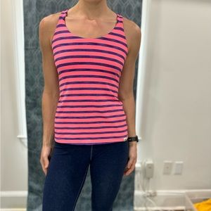 The North Face Pink and Purple Workout Tank Top